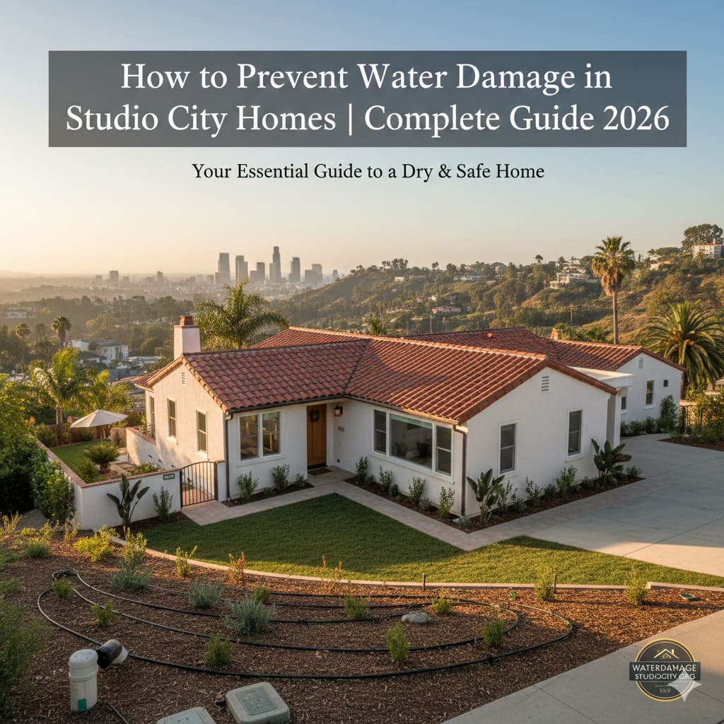 How to Prevent Water Damage in Studio City Homes | Complete Guide 2026